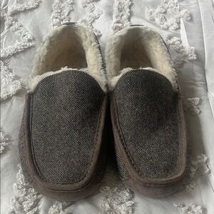 UGG Cream Plush Slippers